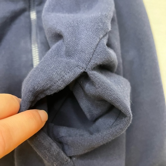 Versace Navy Blue Graphic Zip Sweatshirt Sz 8A 128 cm - Picture 11 of 16